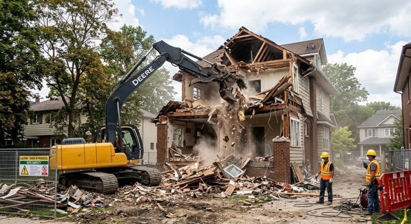 Cabin Demolition in Bergen County, NJ