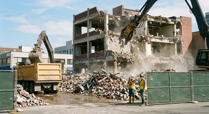 Commercial Building Removal in Bergen County, NJ