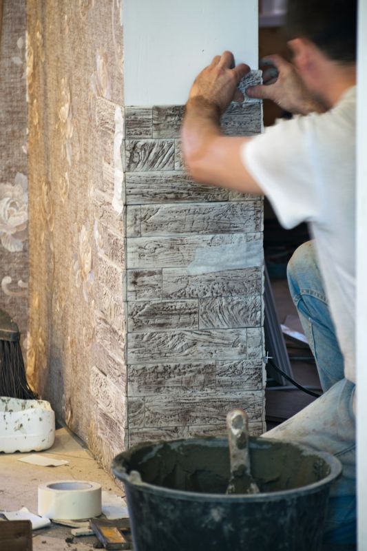 Stone Cladding Removal